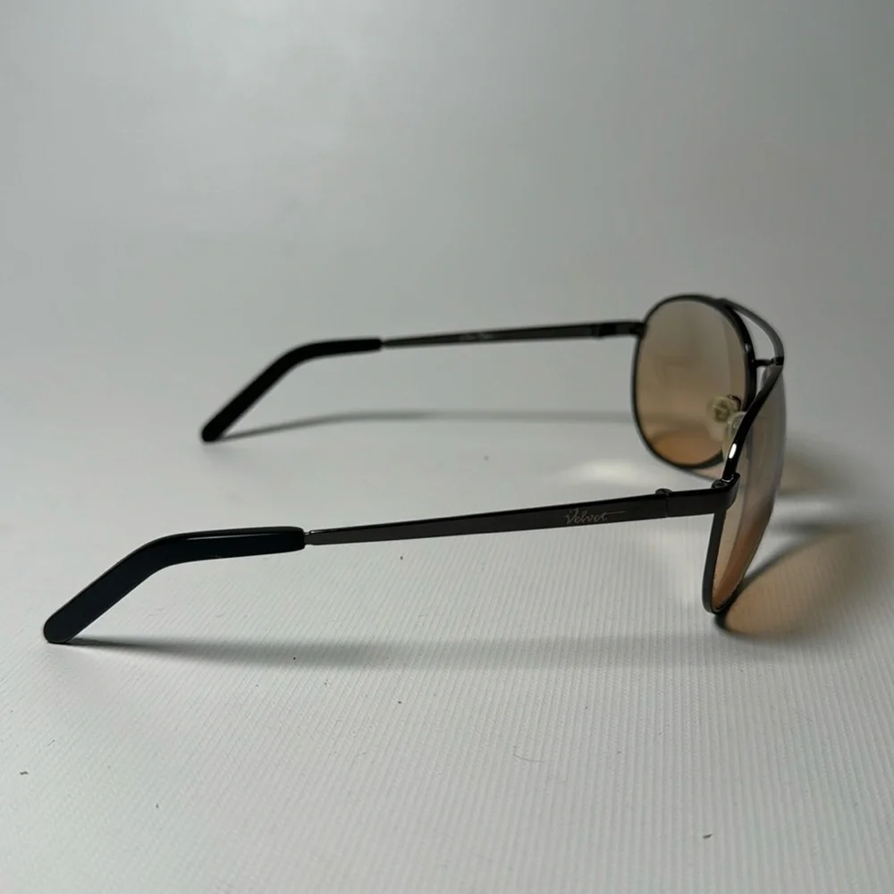 Velvet Chevelle Mirrored Aviator Sunglasses